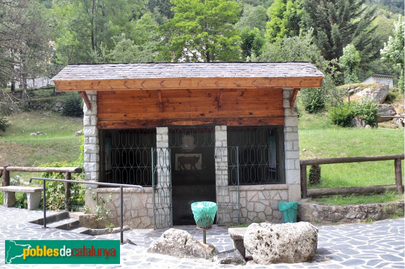 Boí - Caldes de Boí. Font del Bou (Foto: Albert Esteves, 2023) Boí - Caldes de Boí. Font del Bou