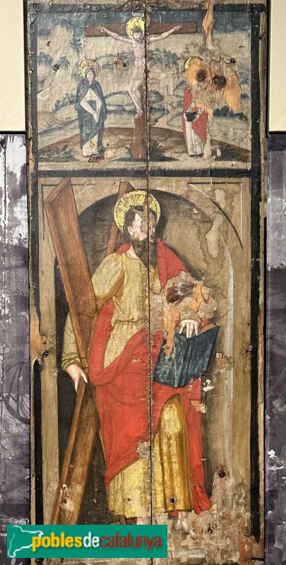 Taüll - Església de Sant Climent de Taüll. Retaule de Sant Andreu (Foto: Albert Esteves, 2023) Taüll - Església de Sant Climent de Taüll. Retaule de Sant Andreu