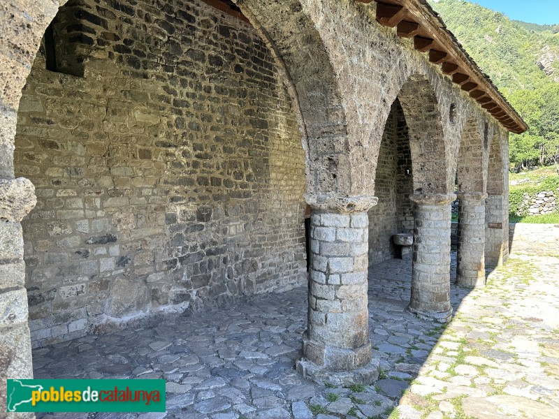 Erill la Vall - Església de Santa Eulàlia (Foto: Albert Esteves, 2023) Erill la Vall - Església de Santa Eulàlia