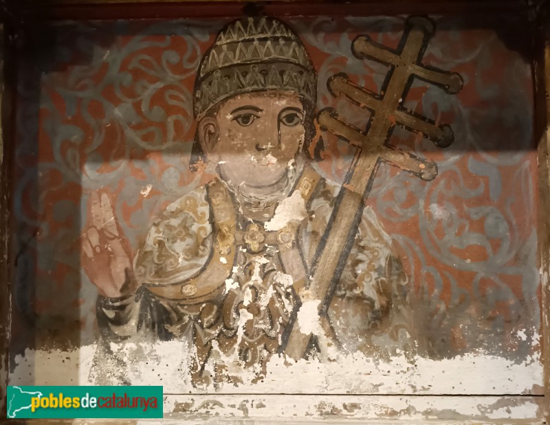 Barruera - Església de Sant Feliu. Predel·la del segle XVII (Foto: Anna Corcoll, 2023) Barruera - Església de Sant Feliu. Predel·la del segle XVII