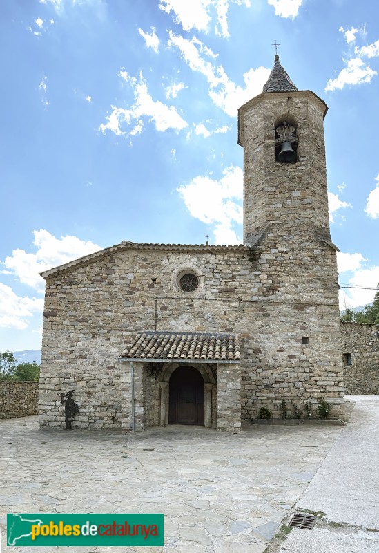 Llesp - Església de Sant Martí (Foto: Albert Esteves, 2023) Llesp - Església de Sant Martí