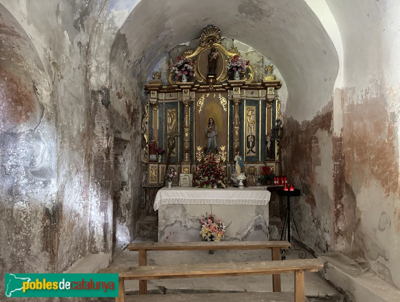 Abella d'Adons - Església de Santa Cecília (Foto: Albert Esteves, 2023) Abella d'Adons - Església de Santa Cecília