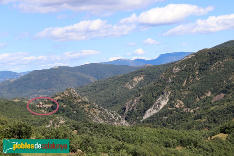 Panoràmica de Pinyana (Foto: Albert Esteves, 2023) Panoràmica de Pinyana