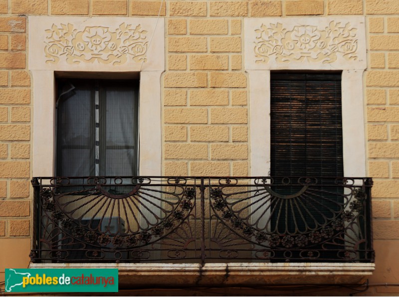 Amposta - Casa Josep Fàbregas (Foto: Albert Esteves, 2023) Amposta - Casa Josep Fàbregas