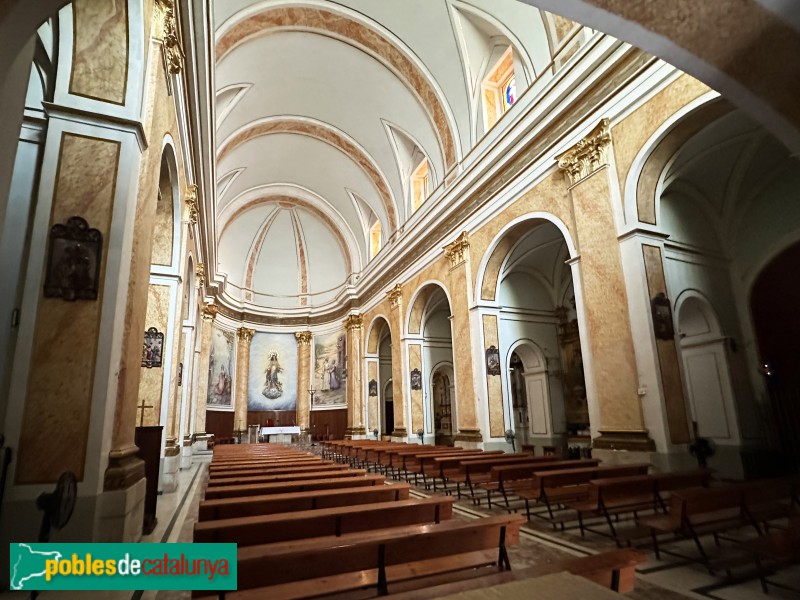 Amposta - Església de Santa Maria (Foto: Albert Esteves, 2023) Amposta - Església de Santa Maria