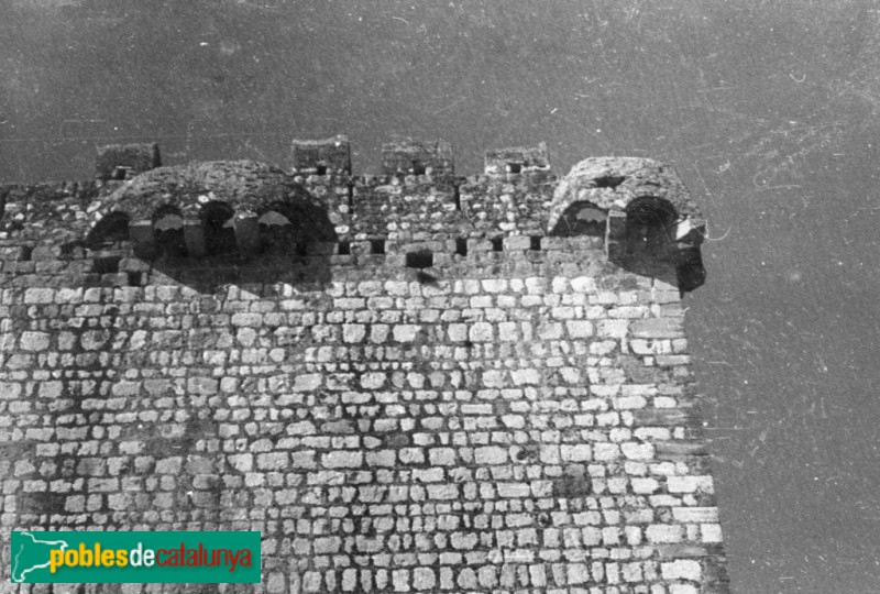 Amposta - Torre de la Carrova (Foto: <i>Antoni Gallardo -Arxiu Fotogràfic Centre Excursionista de Catalunya-</i>, 1936) Amposta - Torre de la Carrova