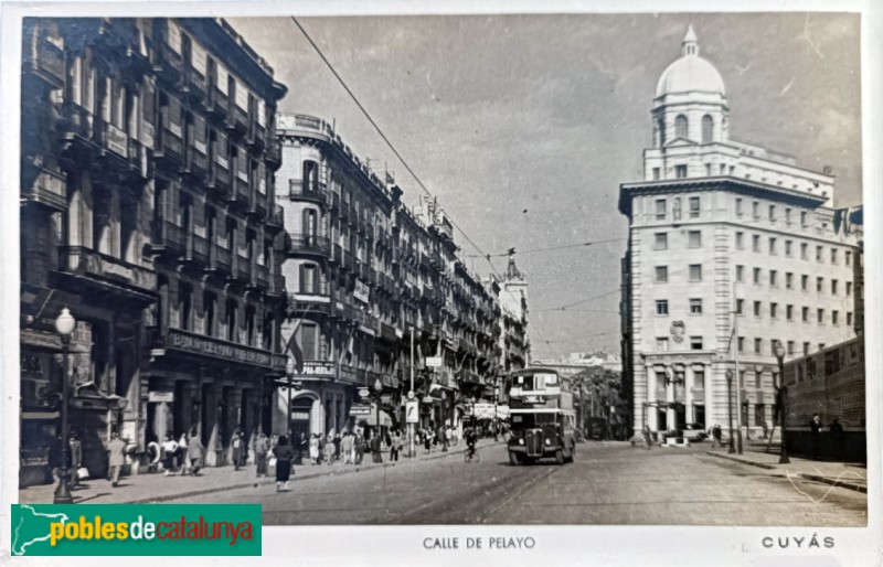 Barcelona - Pelai, 11. Postal antiga Barcelona - Pelai, 11. Postal antiga