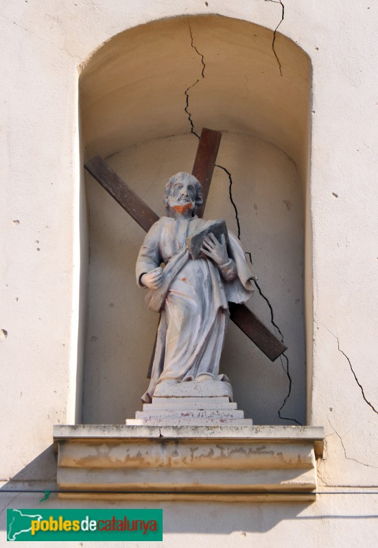 Vallgorguina - Església de Sant Andreu (Foto: Albert Esteves, 2023) Vallgorguina - Església de Sant Andreu