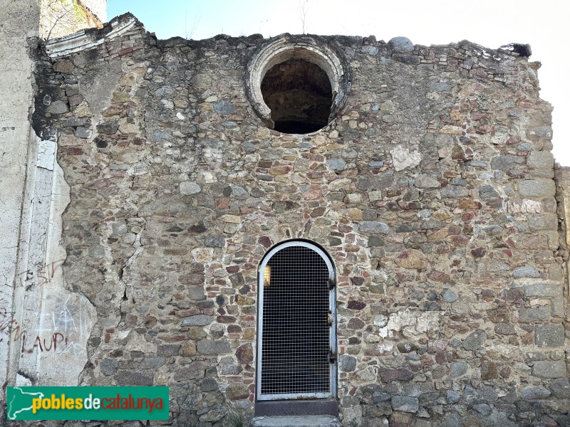 Vallgorguina - Església de Santa Eulàlia de Tapioles (Foto: Albert Esteves, 2023) Vallgorguina - Església de Santa Eulàlia de Tapioles