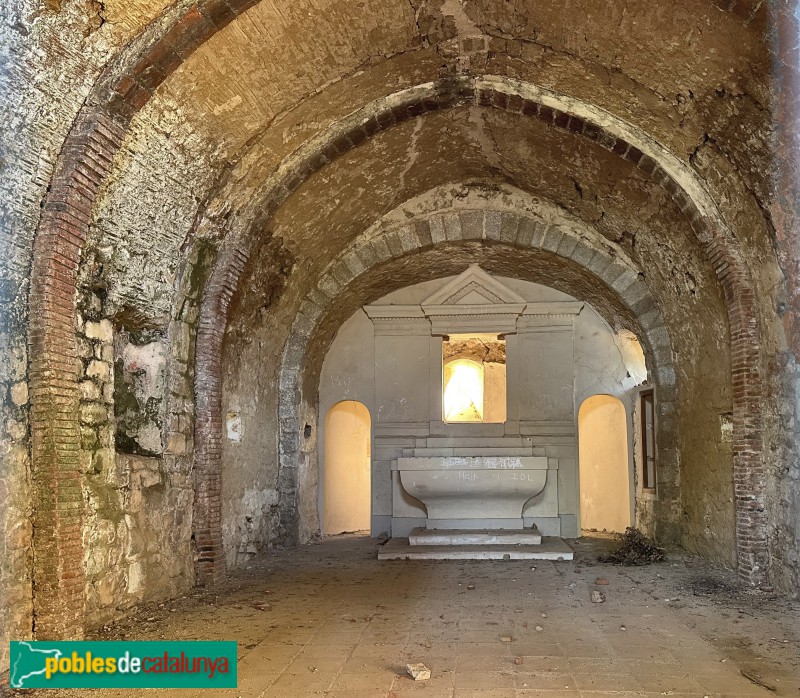 Vallgorguina - Església de Santa Eulàlia de Tapioles (Foto: Albert Esteves, 2023) Vallgorguina - Església de Santa Eulàlia de Tapioles