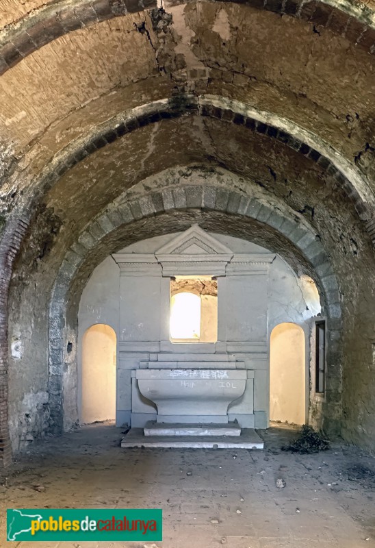 Vallgorguina - Església de Santa Eulàlia de Tapioles (Foto: Albert Esteves, 2023) Vallgorguina - Església de Santa Eulàlia de Tapioles