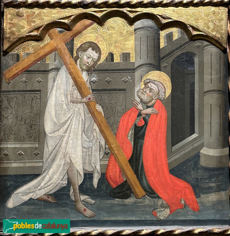 Retaule de Sant Pere de Vinaixa (Foto: Albert Esteves, 2023) Retaule de Sant Pere de Vinaixa