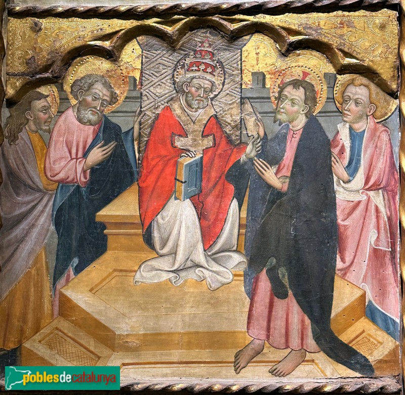 Retaule de Sant Pere de Vinaixa (Foto: Albert Esteves, 2023) Retaule de Sant Pere de Vinaixa