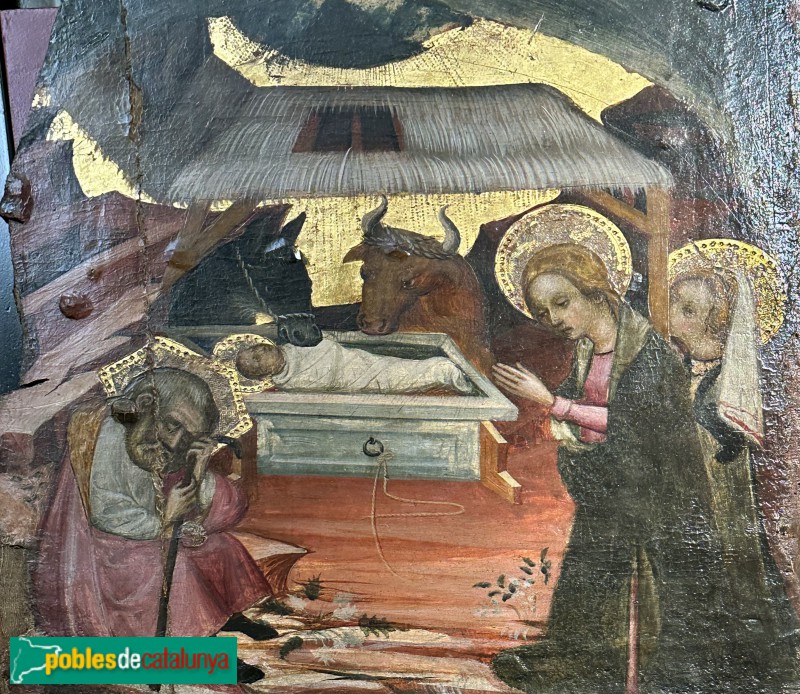 Tarragona - Museu Diocesà. Retaule de la Mare de Déu, de la Secuita (Foto: Albert Esteves, 2023) Tarragona - Museu Diocesà. Retaule de la Mare de Déu, de la Secuita