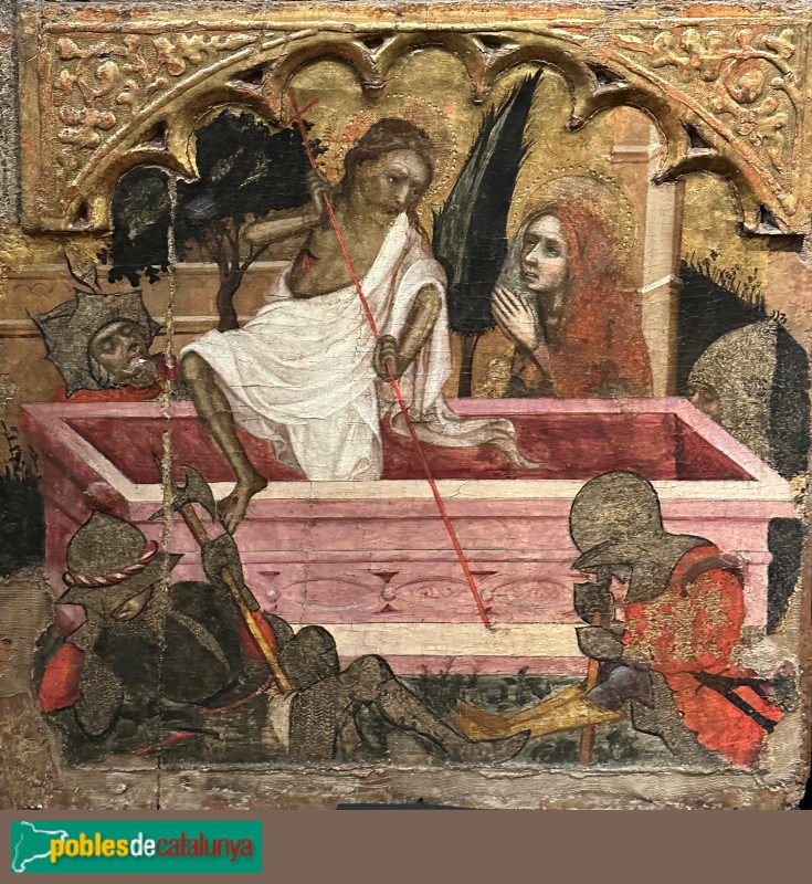 Tarragona - Museu Diocesà. Retaule de la Mare de Déu, de la Secuita (Foto: Albert Esteves, 2023) Tarragona - Museu Diocesà. Retaule de la Mare de Déu, de la Secuita