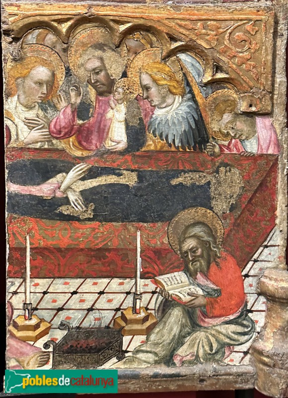 Tarragona - Museu Diocesà. Retaule de la Mare de Déu, de la Secuita (Foto: Albert Esteves, 2023) Tarragona - Museu Diocesà. Retaule de la Mare de Déu, de la Secuita