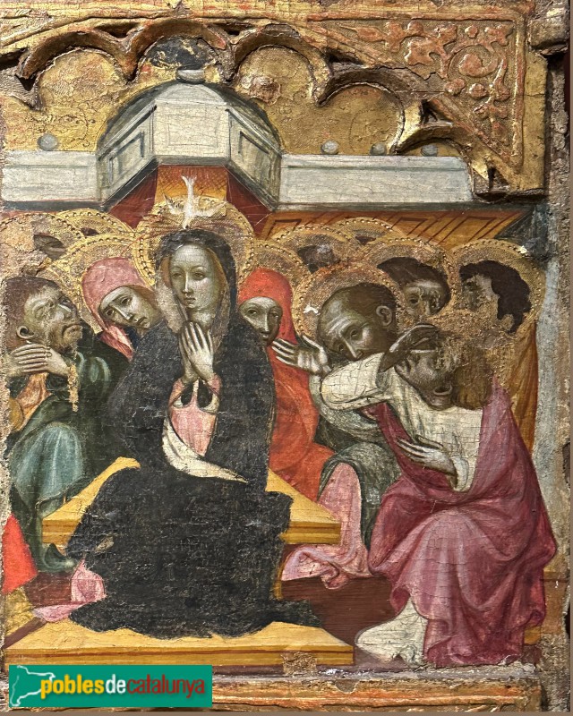 Tarragona - Museu Diocesà. Retaule de la Mare de Déu, de la Secuita (Foto: Albert Esteves, 2023) Tarragona - Museu Diocesà. Retaule de la Mare de Déu, de la Secuita