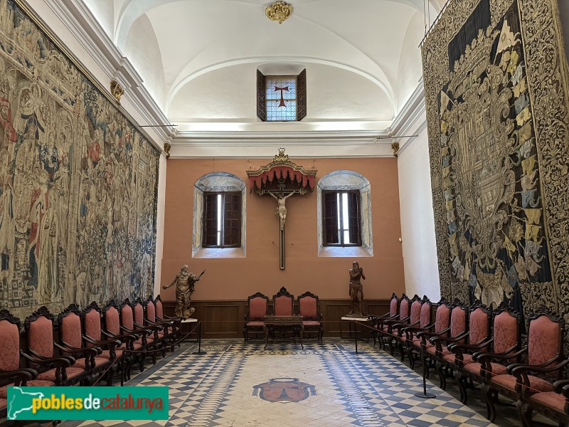 Tarragona - Museu Diocesà. Sala Capitular (Foto: Albert Esteves, 2023) Tarragona - Museu Diocesà. Sala Capitular