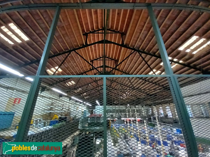 Barcelona - Escola Industrial. Escola del Treball. Nau industrial (Foto: Sergi Suárez, 2023) Barcelona - Escola Industrial. Escola del Treball. Nau industrial