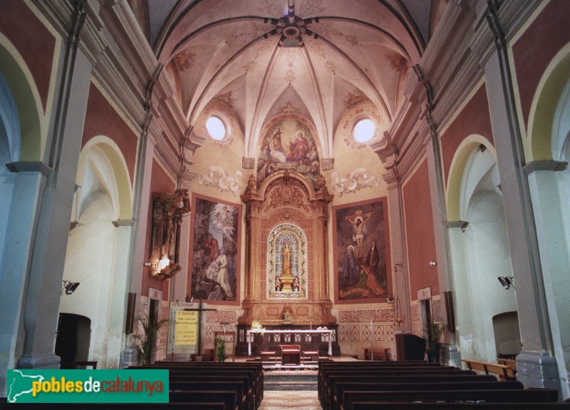 Llinars del Vallès - Església de Santa Maria (Foto: <i>Jordi Contijoch -calaix.gencat.cat-</i>, 1998) Llinars del Vallès - Església de Santa Maria