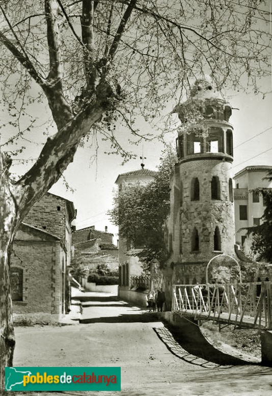 Llinars del Vallès - Torre Mateu (La Miranda). Postal antiga