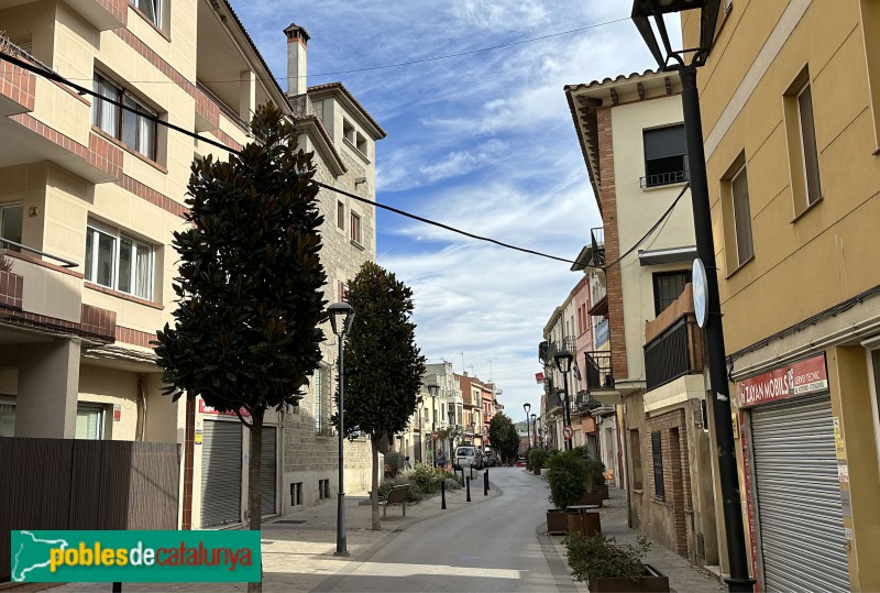 Llinars del Vallès - Carrer Major (Foto: Albert Esteves, 2023) Llinars del Vallès - Carrer Major