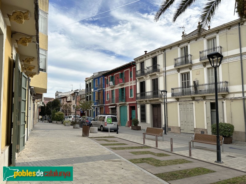 Llinars del Vallès - Carrer Major (Foto: Albert Esteves, 2023) Llinars del Vallès - Carrer Major