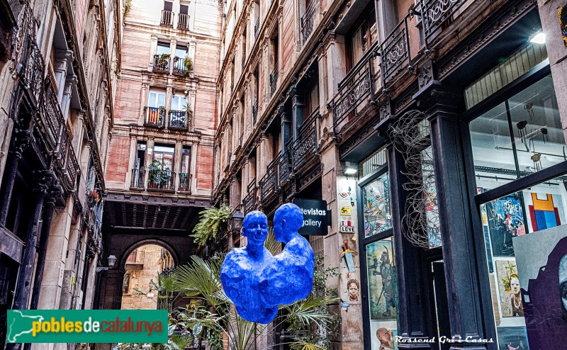 Barcelona - Passatge del Crèdit (Foto: <i>Rossend Gri</i>, 2023) Barcelona - Passatge del Crèdit