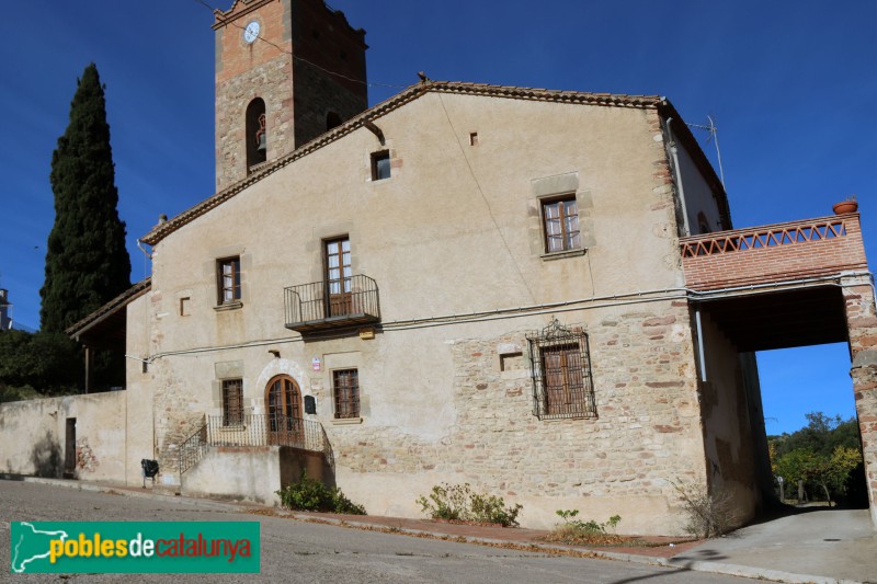 Santa Eulàlia de Ronçana - Rectoria (Foto: Albert Esteves, 2023) Santa Eulàlia de Ronçana - Rectoria