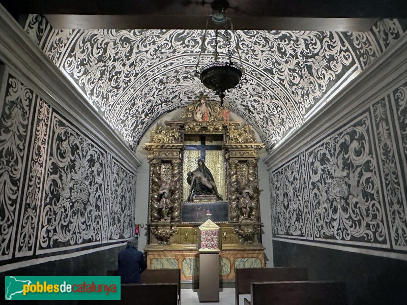 Monestir de Sant Cugat - Capella de la Pietat (Foto: Albert Esteves, 2023) Monestir de Sant Cugat - Capella de la Pietat