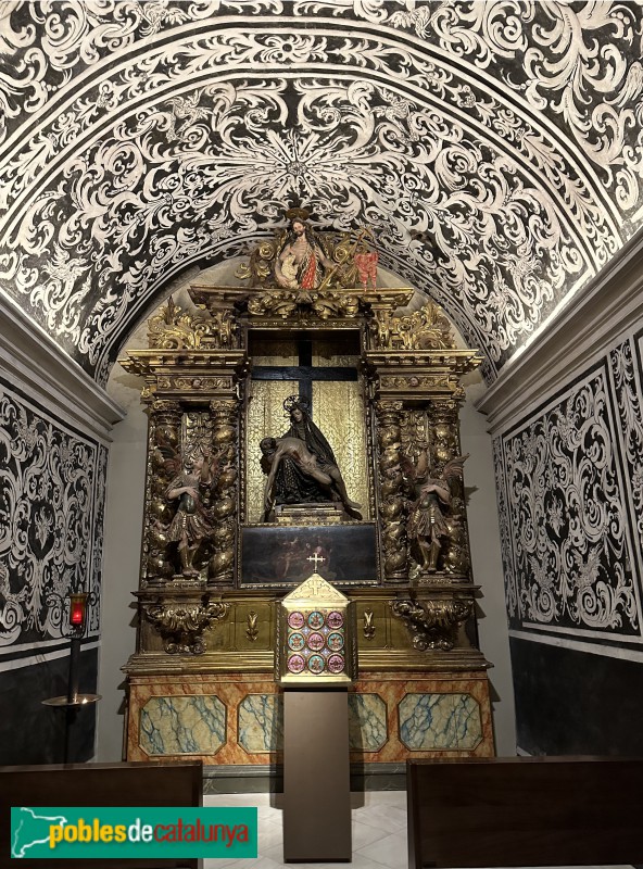 Monestir de Sant Cugat - Capella de la Pietat (Foto: Albert Esteves, 2023) Monestir de Sant Cugat - Capella de la Pietat