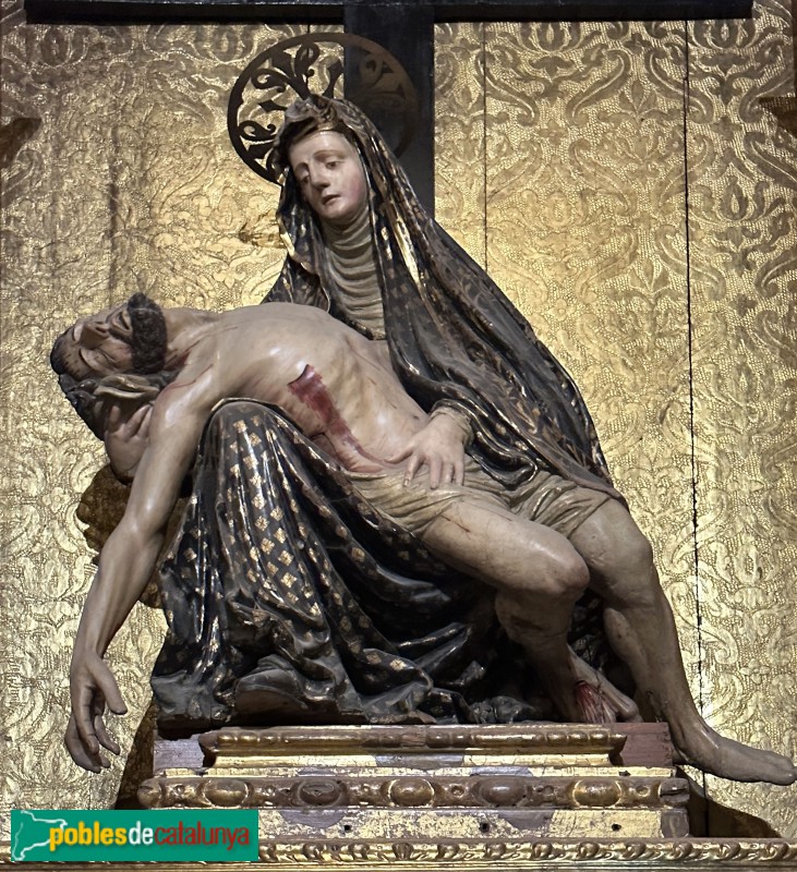 Monestir de Sant Cugat - La Pietat (Foto: Albert Esteves, 2023) Monestir de Sant Cugat - La Pietat