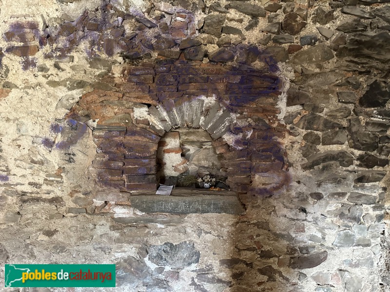 Sant Pere de Vilamajor - Ermita de Sant Elies. Casa de l'ermità (Foto: Albert Esteves, 2023) Sant Pere de Vilamajor - Ermita de Sant Elies. Casa de l'ermità