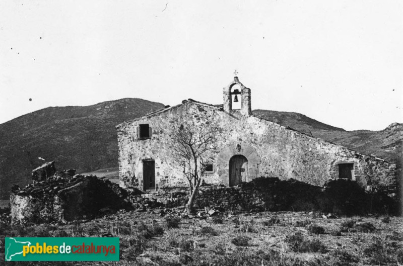 Sant Pere de Vilamajor - Ermita de Sant Elies (Foto: <i>Antoni Gallardo -Arxiu fotogràfic Centre Excursionista de Catalunya-</i>, 1912) Sant Pere de Vilamajor - Ermita de Sant Elies