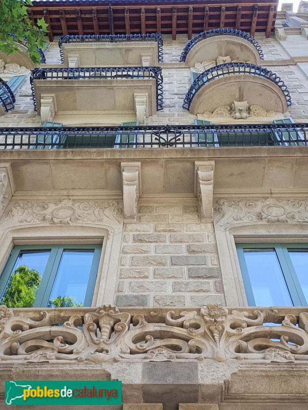 Barcelona - Casa Burés (Foto: Anna Corcoll, 2022) Barcelona - Casa Burés