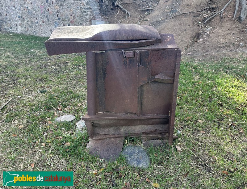 Invitació a fer cultura (Isla Burns, 1987) (Foto: Albert Esteves, 2023) Invitació a fer cultura (Isla Burns, 1987)