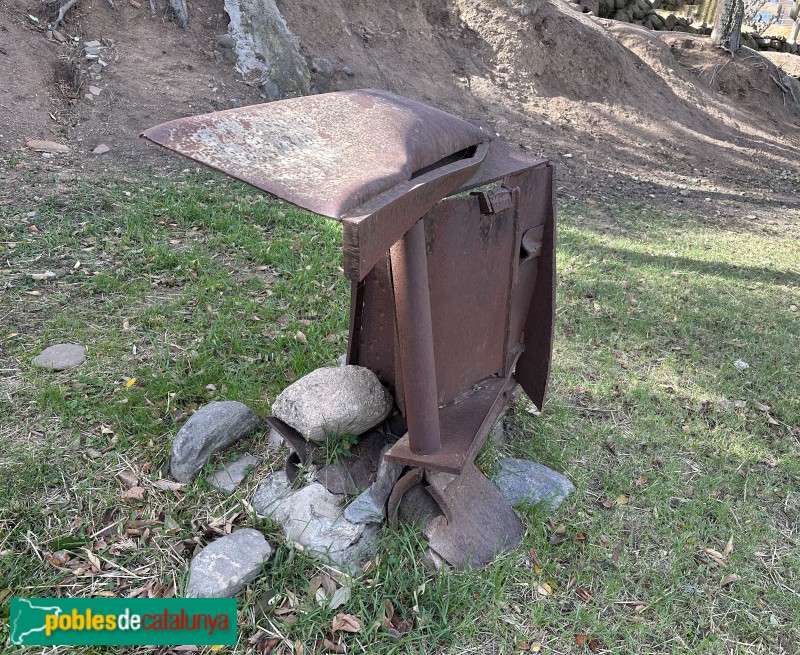 Invitació a fer cultura (Isla Burns, 1987) (Foto: Albert Esteves, 2023) Invitació a fer cultura (Isla Burns, 1987)