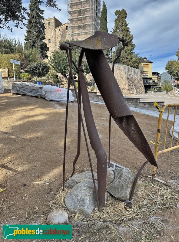 Plataforma de llançament (Rodger Mack, 1989) (Foto: Albert Esteves, 2023) Plataforma de llançament (Rodger Mack, 1989)