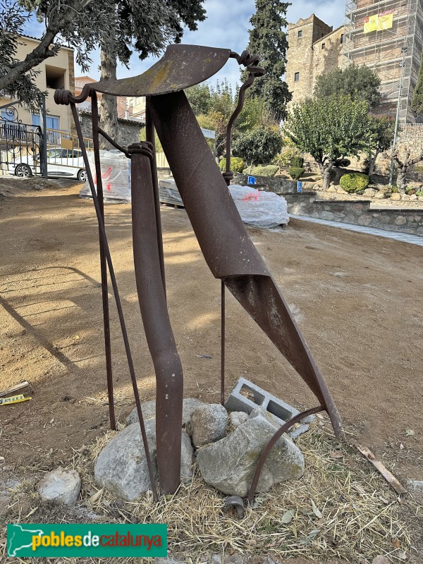 Plataforma de llançament (Rodger Mack, 1989) (Foto: Albert Esteves, 2023) Plataforma de llançament (Rodger Mack, 1989)