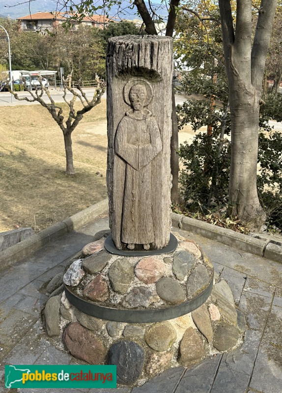 Sant Francesc (Enric Gelpí, 1960) (Foto: Albert Esteves, 2023) Sant Francesc (Enric Gelpí, 1960)