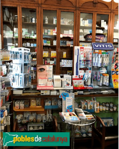 Barcelona - Farmàcia Puigoriol (Foto: Sergi Suárez, 2023) Barcelona - Farmàcia Puigoriol