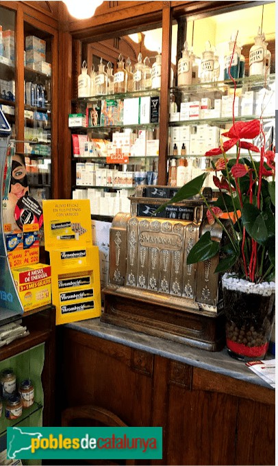 Barcelona - Farmàcia Puigoriol (Foto: Sergi Suárez, 2023) Barcelona - Farmàcia Puigoriol