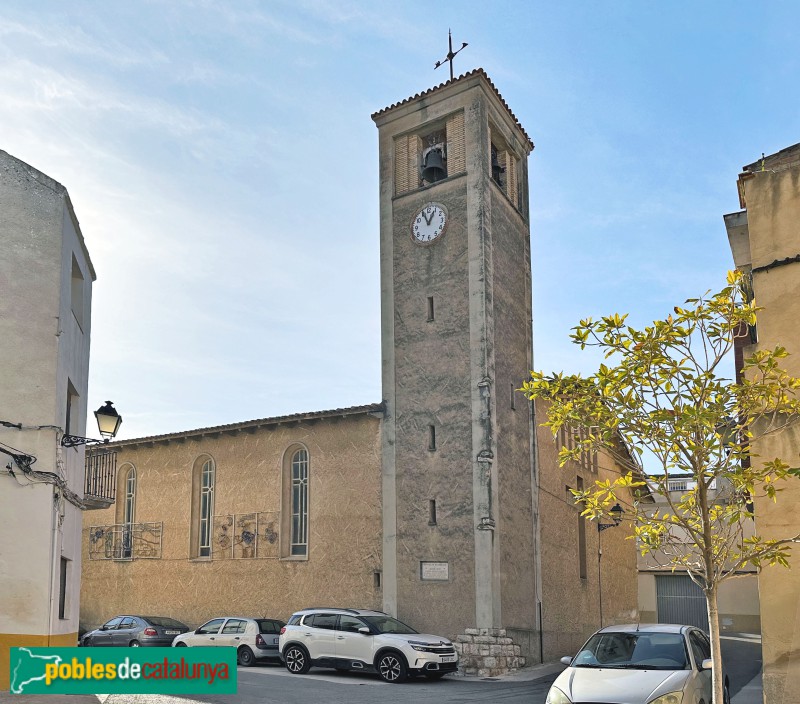 Masdenverge - Església de la Mare de Déu del Roser (Foto: Albert Esteves, 2023) Masdenverge - Església de la Mare de Déu del Roser