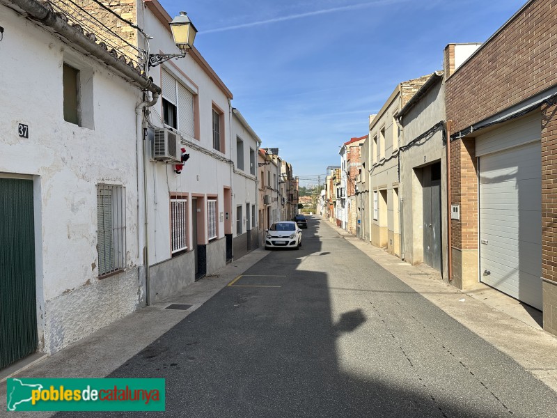 Un carrer de Masdenverge (Foto: Albert Esteves, 2023) Un carrer de Masdenverge