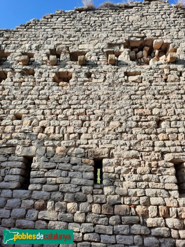 Seva - Castell d'Esparreguera (Foto: Ferran Artigas, 2023) Seva - Castell d'Esparreguera