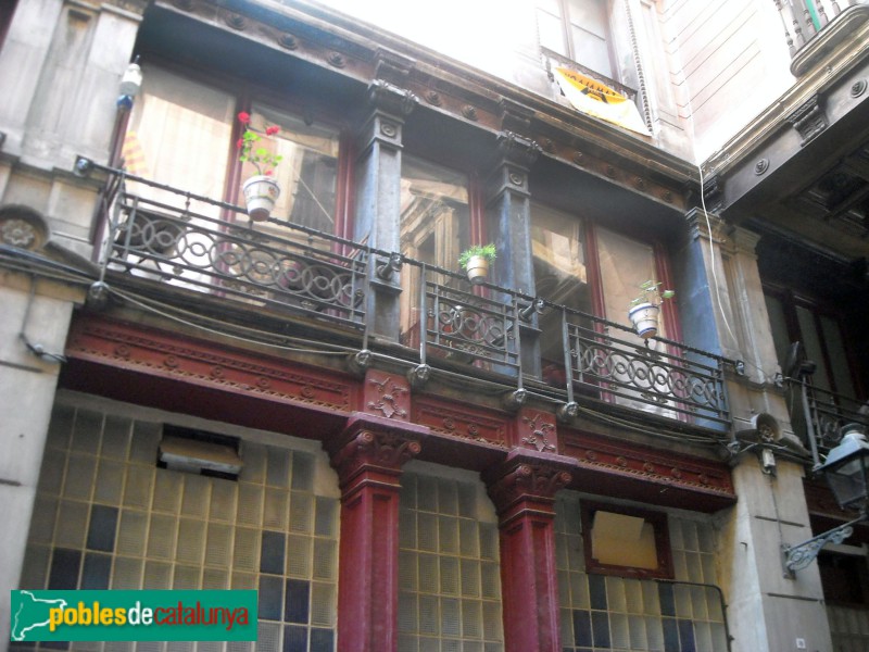 Barcelona - Passatge del Crèdit (Foto: Anna Corcoll, 2014) Barcelona - Passatge del Crèdit