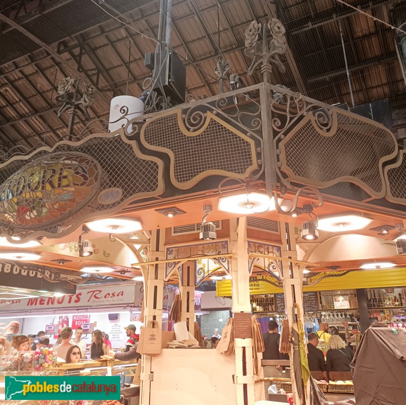 Barcelona - Mercat de la Boqueria (Foto: Anna Corcoll, 2023) Barcelona - Mercat de la Boqueria