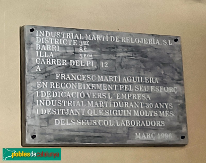 Barcelona - Pi, 12 (Foto: Anna Corcoll, 2022) Barcelona - Pi, 12