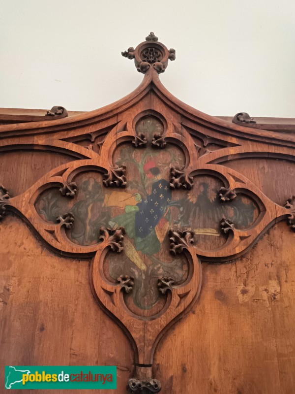 Barcelona - Església de Santa Maria del Pi. Tresor (Foto: Anna Corcoll, 2023) Barcelona - Església de Santa Maria del Pi. Tresor