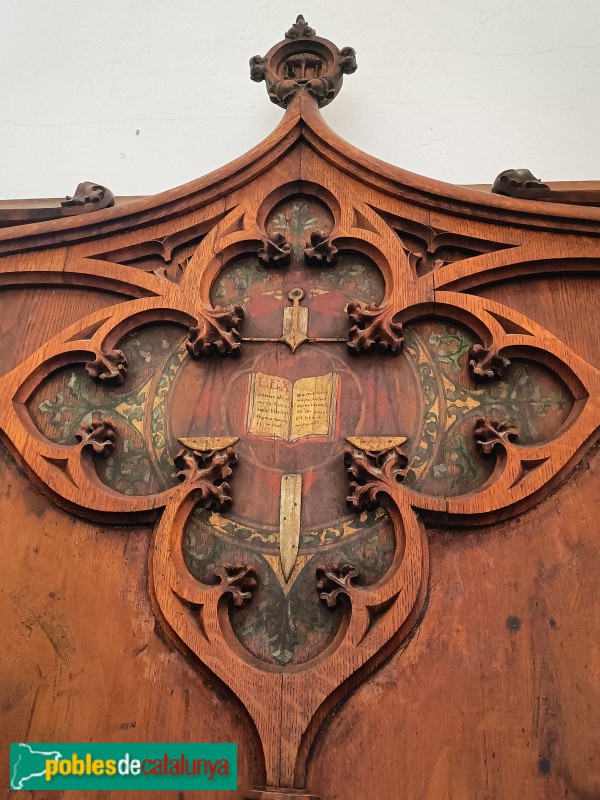 Barcelona - Església de Santa Maria del Pi. Tresor (Foto: Anna Corcoll, 2023) Barcelona - Església de Santa Maria del Pi. Tresor